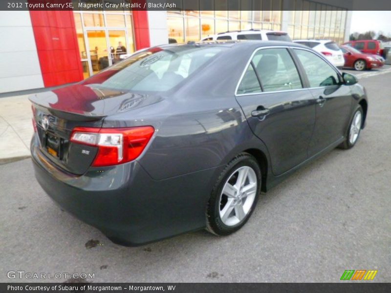 Magnetic Gray Metallic / Black/Ash 2012 Toyota Camry SE