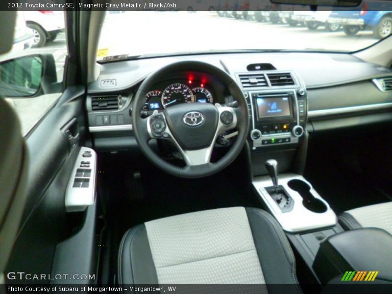 Magnetic Gray Metallic / Black/Ash 2012 Toyota Camry SE