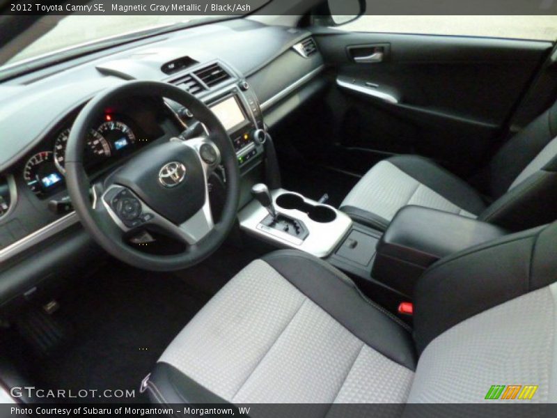 Magnetic Gray Metallic / Black/Ash 2012 Toyota Camry SE