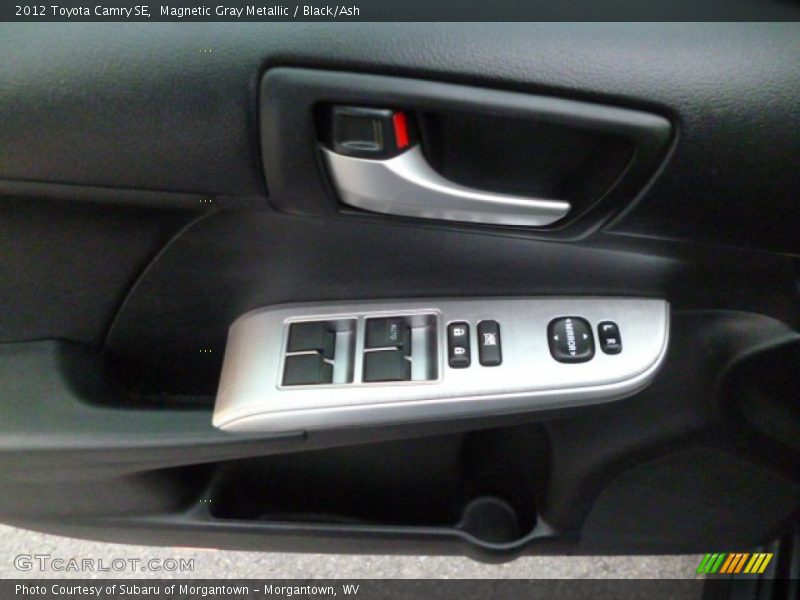 Magnetic Gray Metallic / Black/Ash 2012 Toyota Camry SE