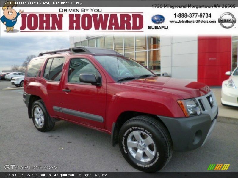 Red Brick / Gray 2011 Nissan Xterra S 4x4
