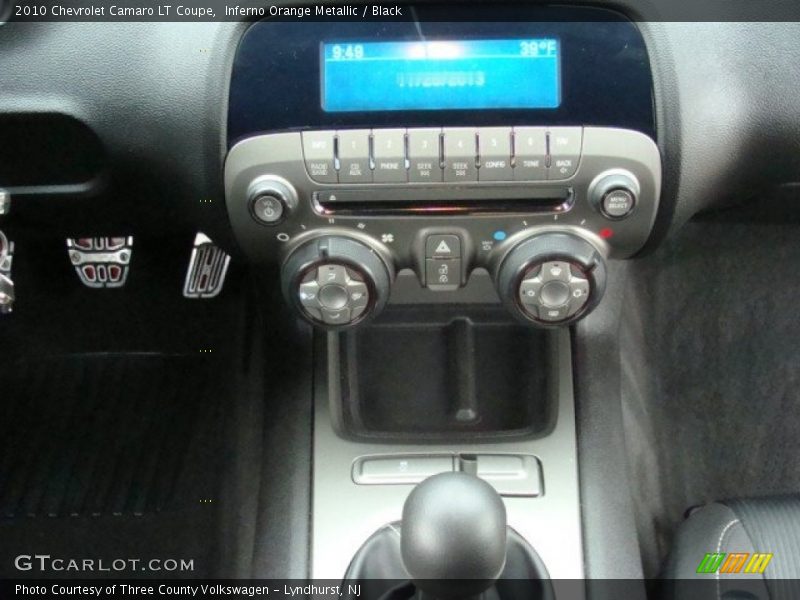 Inferno Orange Metallic / Black 2010 Chevrolet Camaro LT Coupe
