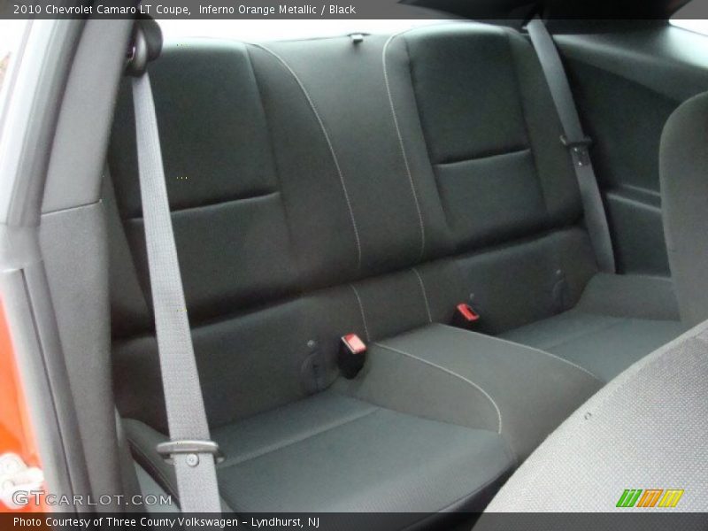 Inferno Orange Metallic / Black 2010 Chevrolet Camaro LT Coupe