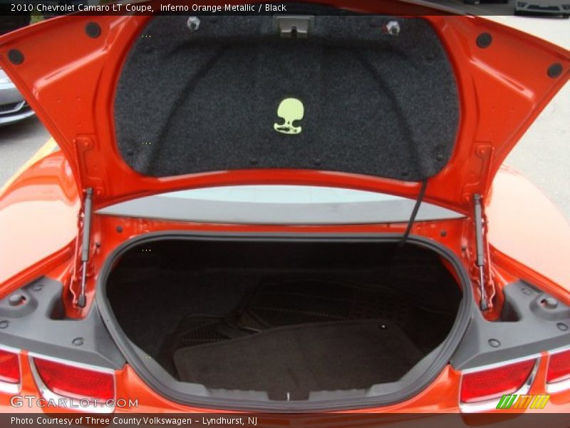Inferno Orange Metallic / Black 2010 Chevrolet Camaro LT Coupe