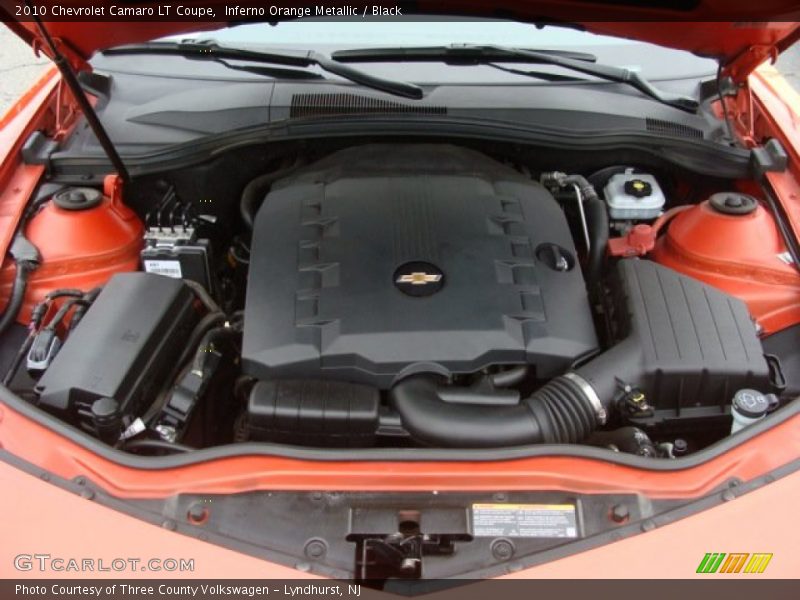 Inferno Orange Metallic / Black 2010 Chevrolet Camaro LT Coupe