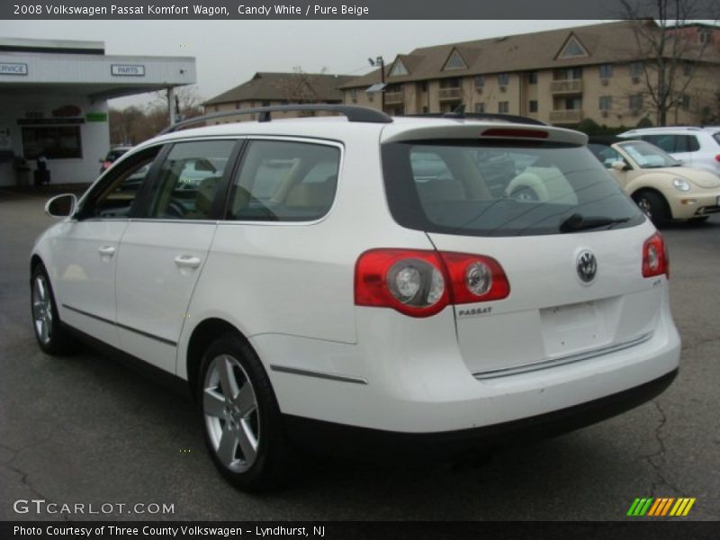 Candy White / Pure Beige 2008 Volkswagen Passat Komfort Wagon