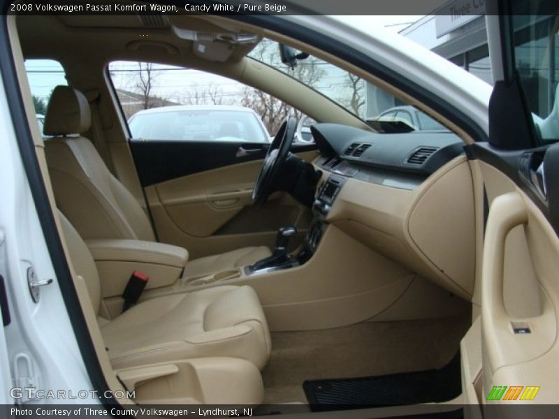 Candy White / Pure Beige 2008 Volkswagen Passat Komfort Wagon