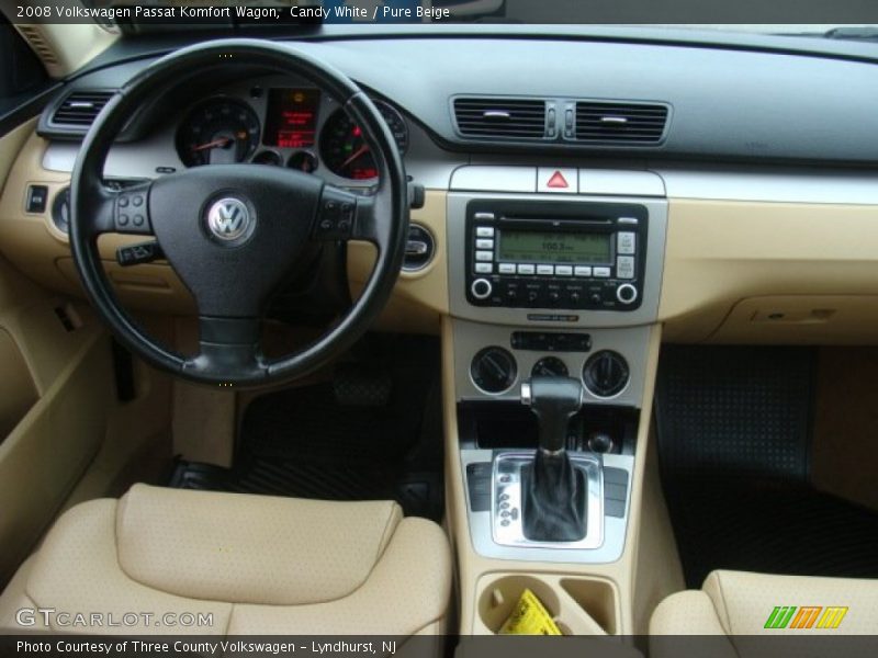 Candy White / Pure Beige 2008 Volkswagen Passat Komfort Wagon