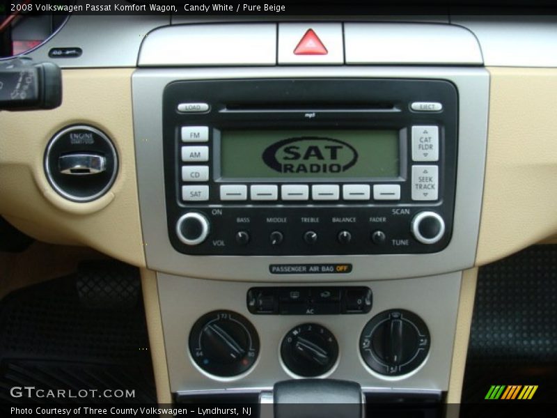Candy White / Pure Beige 2008 Volkswagen Passat Komfort Wagon