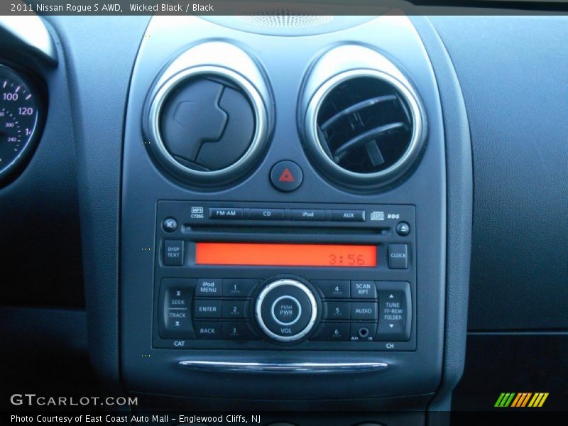 Wicked Black / Black 2011 Nissan Rogue S AWD