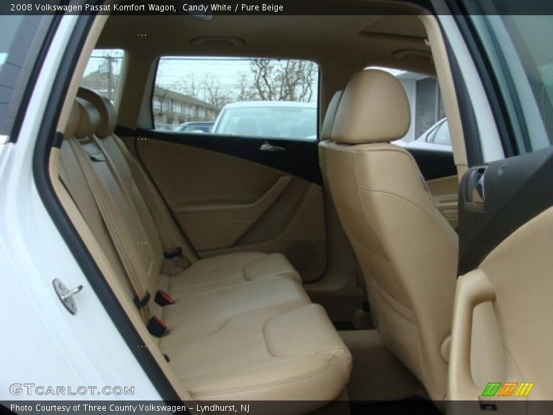 Candy White / Pure Beige 2008 Volkswagen Passat Komfort Wagon