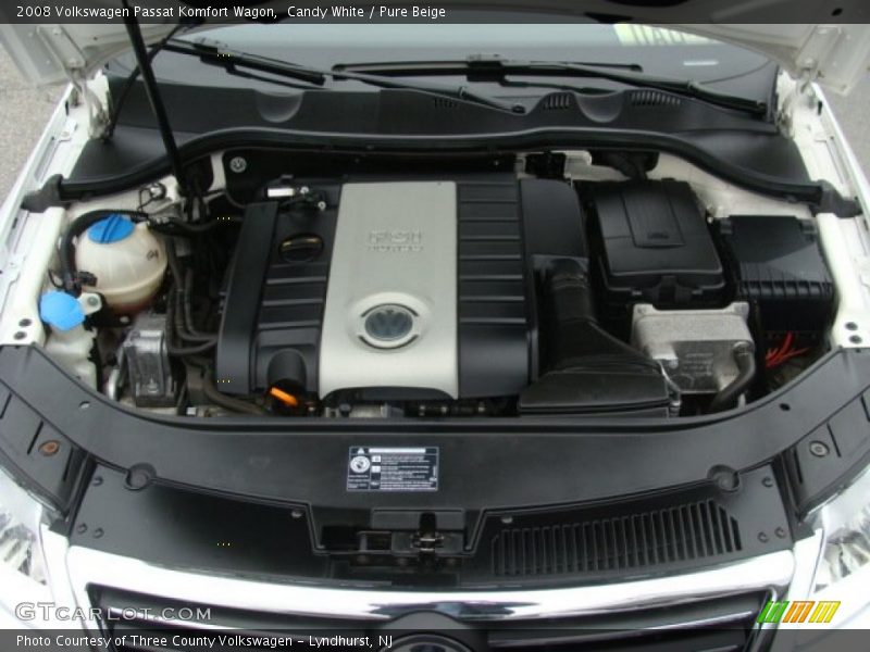 Candy White / Pure Beige 2008 Volkswagen Passat Komfort Wagon