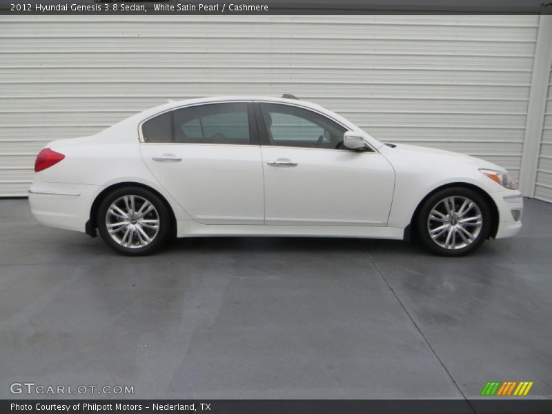 White Satin Pearl / Cashmere 2012 Hyundai Genesis 3.8 Sedan