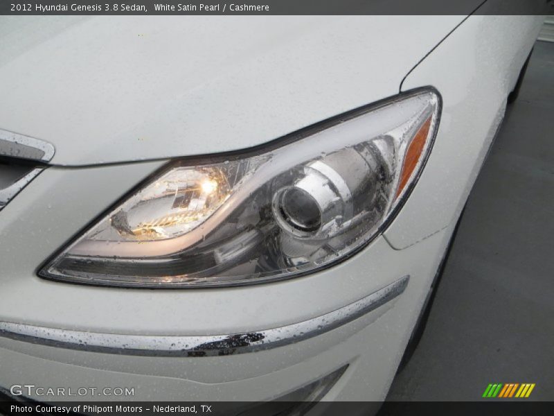 White Satin Pearl / Cashmere 2012 Hyundai Genesis 3.8 Sedan