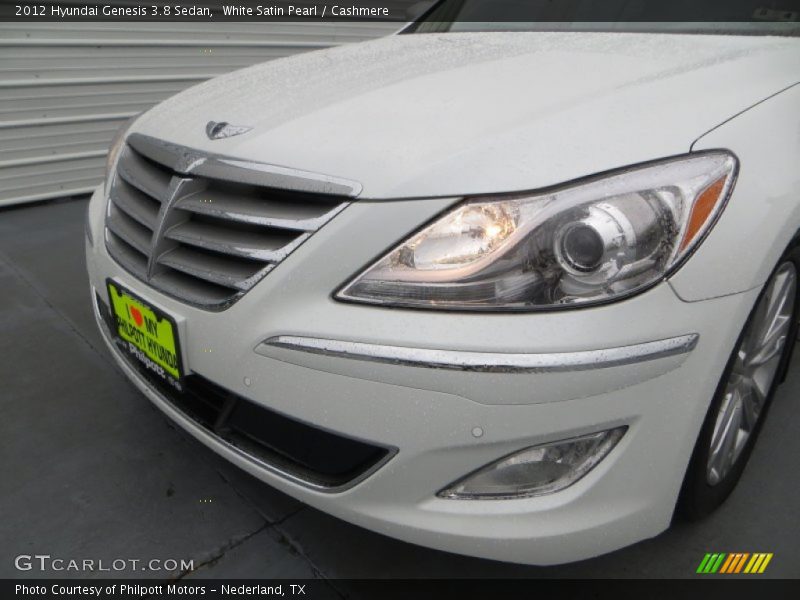 White Satin Pearl / Cashmere 2012 Hyundai Genesis 3.8 Sedan