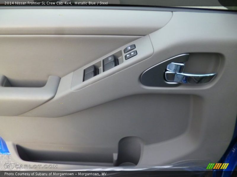 Metallic Blue / Steel 2014 Nissan Frontier SL Crew Cab 4x4