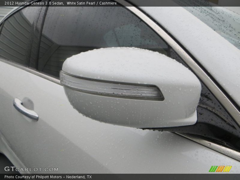 White Satin Pearl / Cashmere 2012 Hyundai Genesis 3.8 Sedan