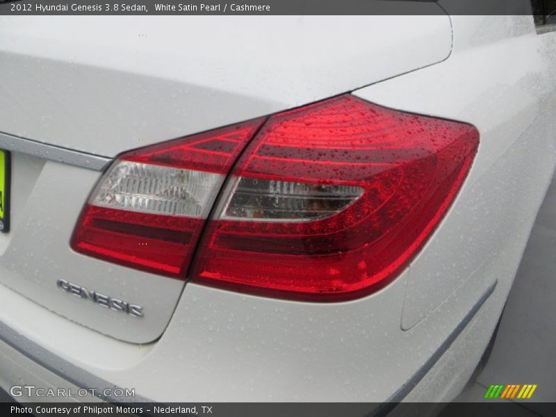 White Satin Pearl / Cashmere 2012 Hyundai Genesis 3.8 Sedan