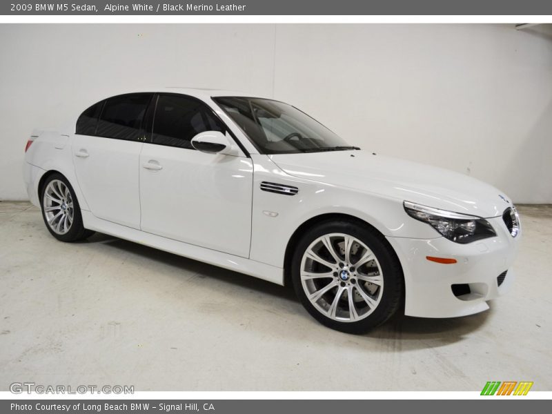  2009 M5 Sedan Alpine White