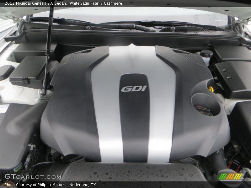 White Satin Pearl / Cashmere 2012 Hyundai Genesis 3.8 Sedan