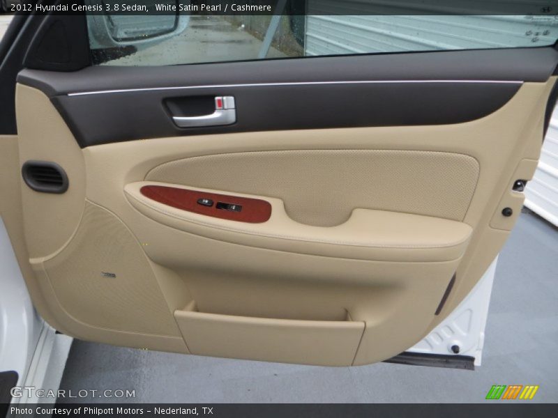 White Satin Pearl / Cashmere 2012 Hyundai Genesis 3.8 Sedan