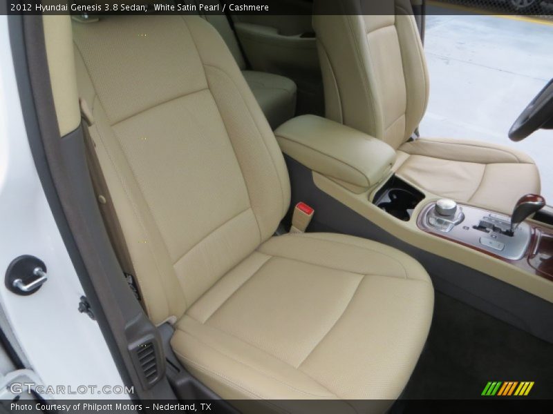 White Satin Pearl / Cashmere 2012 Hyundai Genesis 3.8 Sedan