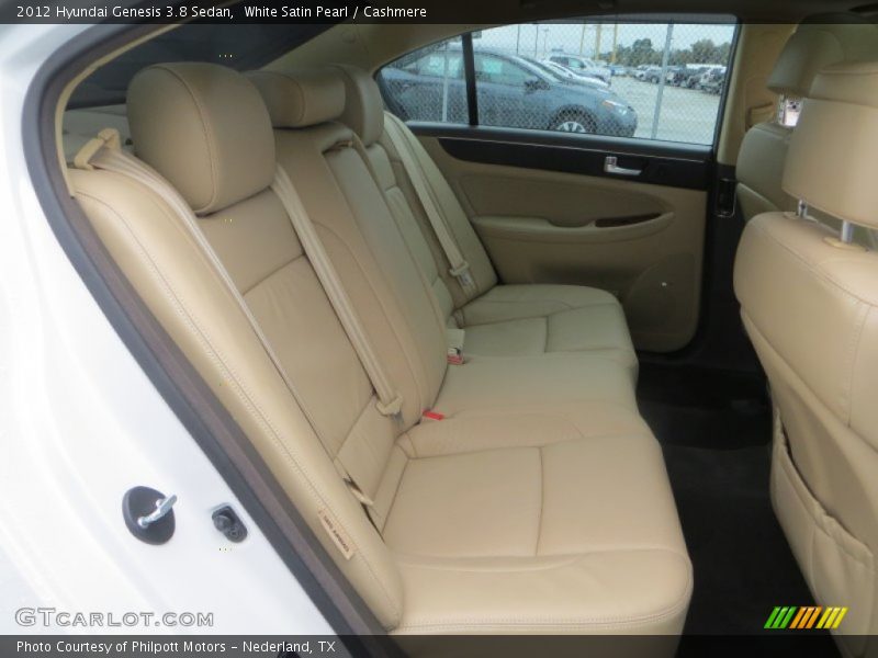 White Satin Pearl / Cashmere 2012 Hyundai Genesis 3.8 Sedan