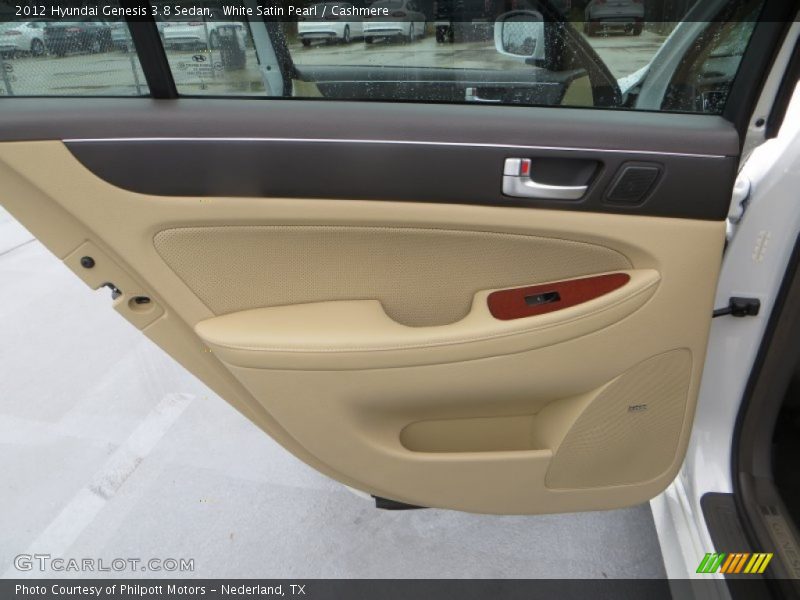 White Satin Pearl / Cashmere 2012 Hyundai Genesis 3.8 Sedan