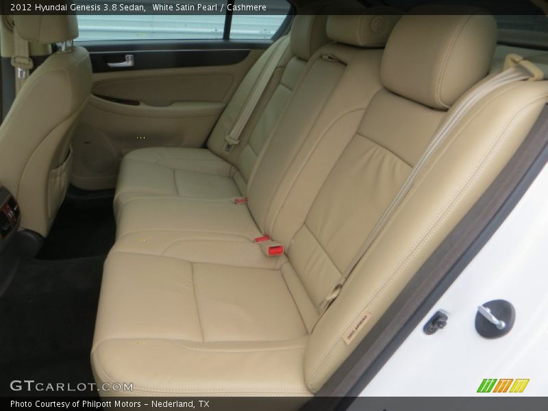 White Satin Pearl / Cashmere 2012 Hyundai Genesis 3.8 Sedan