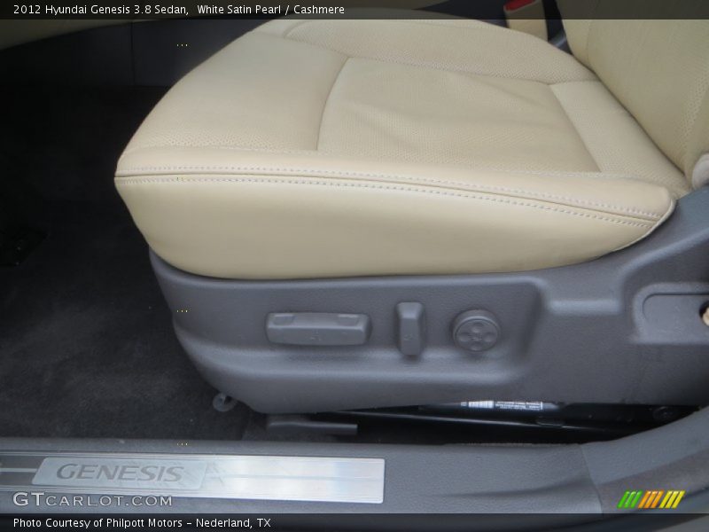 White Satin Pearl / Cashmere 2012 Hyundai Genesis 3.8 Sedan