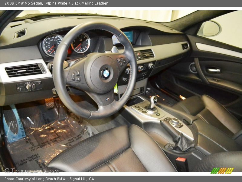Black Merino Leather Interior - 2009 M5 Sedan 