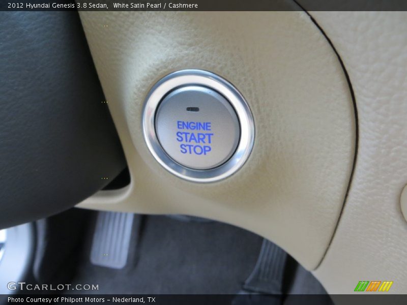 White Satin Pearl / Cashmere 2012 Hyundai Genesis 3.8 Sedan