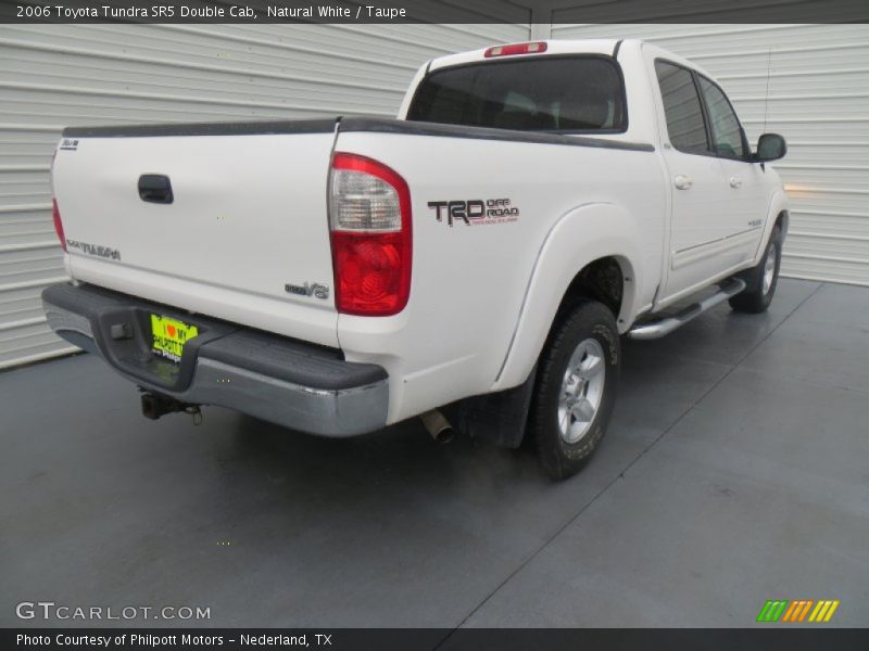 Natural White / Taupe 2006 Toyota Tundra SR5 Double Cab