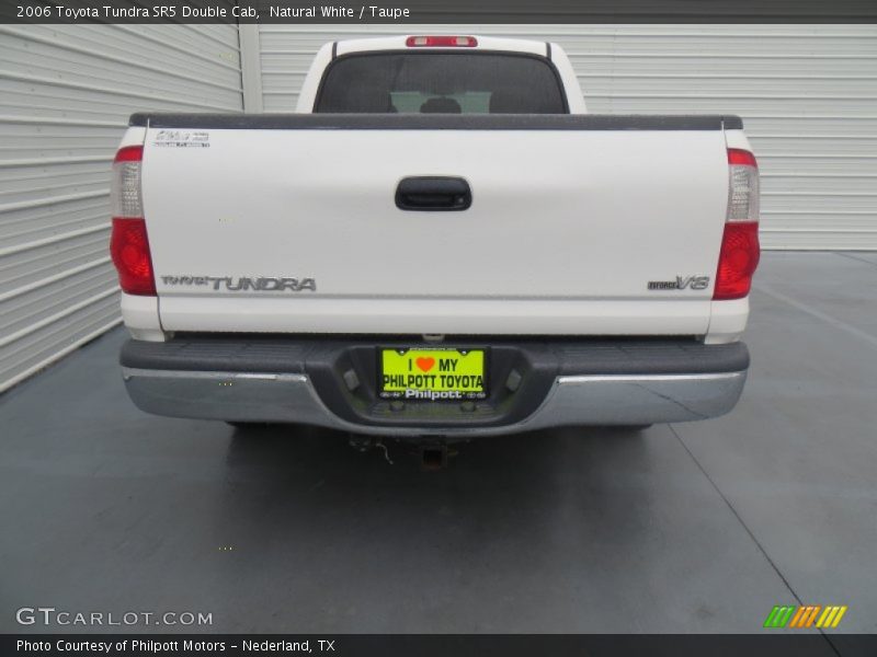 Natural White / Taupe 2006 Toyota Tundra SR5 Double Cab