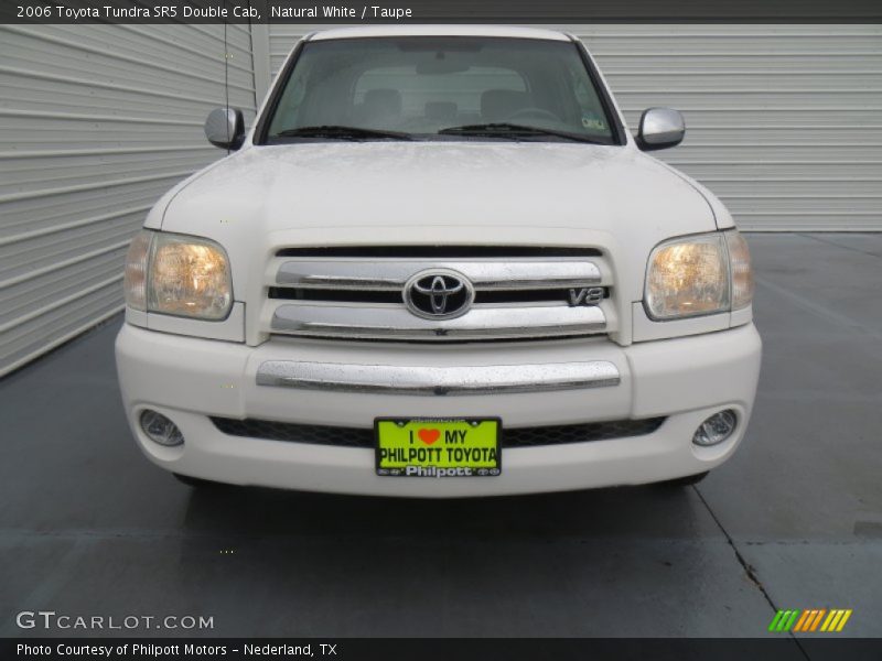 Natural White / Taupe 2006 Toyota Tundra SR5 Double Cab