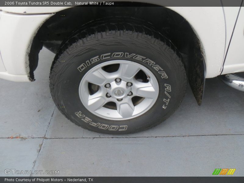 Natural White / Taupe 2006 Toyota Tundra SR5 Double Cab