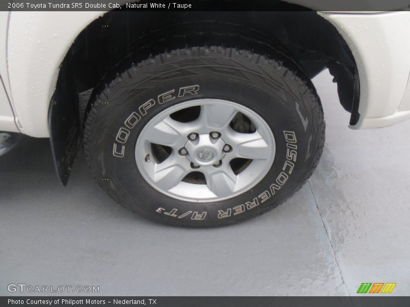Natural White / Taupe 2006 Toyota Tundra SR5 Double Cab