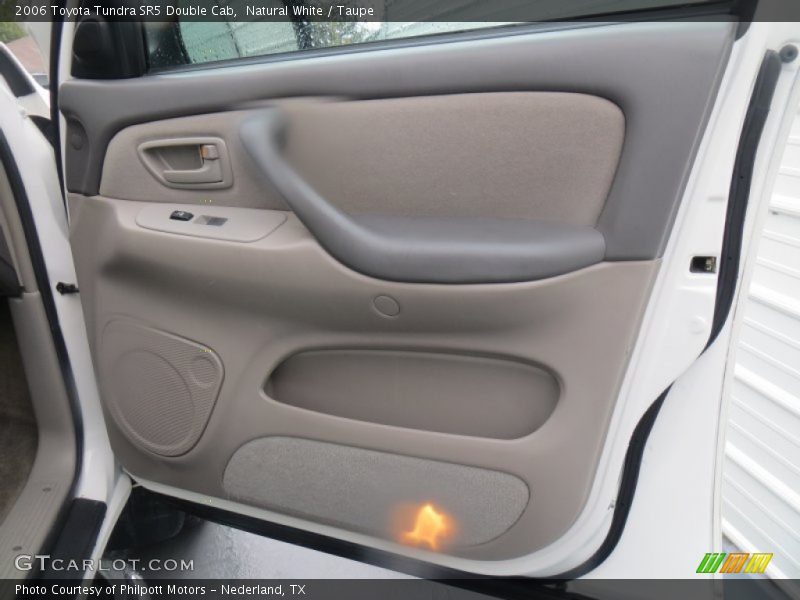 Natural White / Taupe 2006 Toyota Tundra SR5 Double Cab