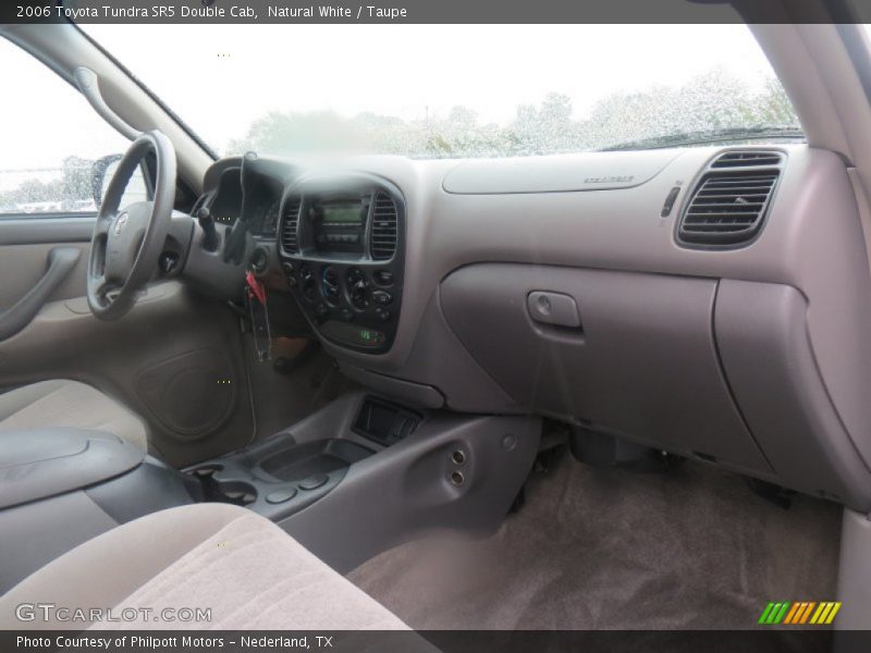 Natural White / Taupe 2006 Toyota Tundra SR5 Double Cab