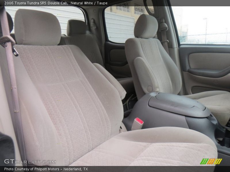 Natural White / Taupe 2006 Toyota Tundra SR5 Double Cab