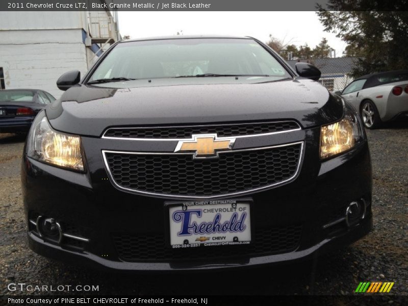 Black Granite Metallic / Jet Black Leather 2011 Chevrolet Cruze LTZ