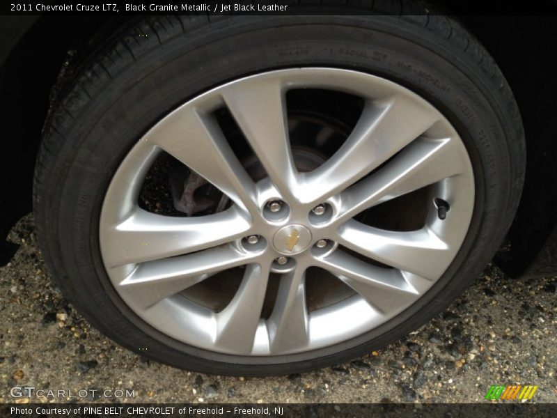 Black Granite Metallic / Jet Black Leather 2011 Chevrolet Cruze LTZ