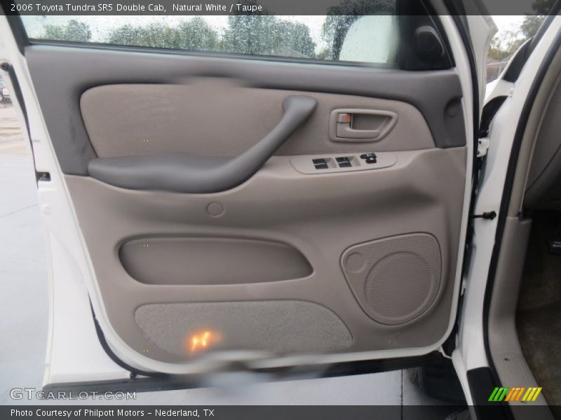 Natural White / Taupe 2006 Toyota Tundra SR5 Double Cab