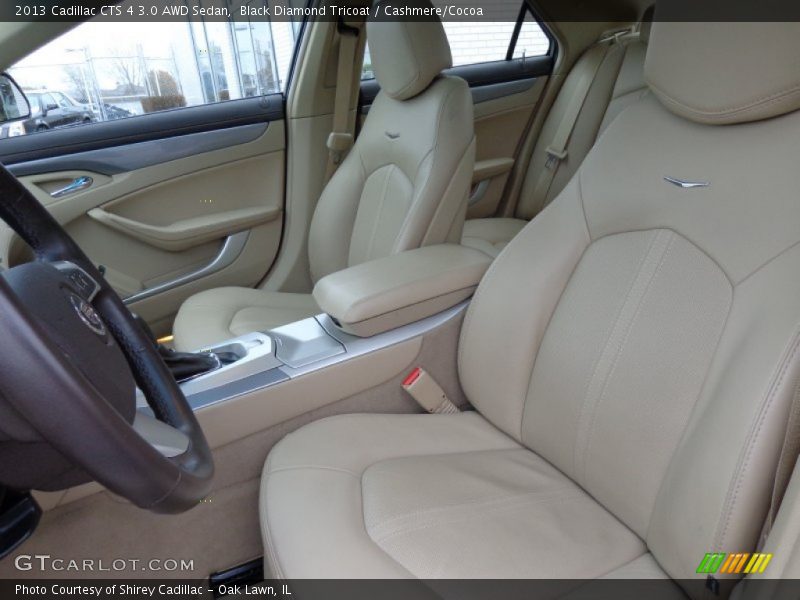 Front Seat of 2013 CTS 4 3.0 AWD Sedan