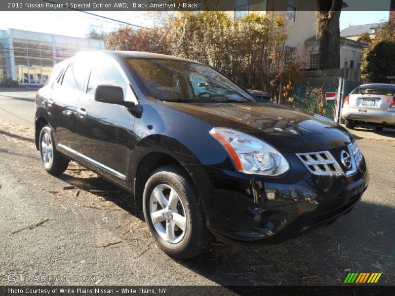 Black Amethyst / Black 2012 Nissan Rogue S Special Edition AWD
