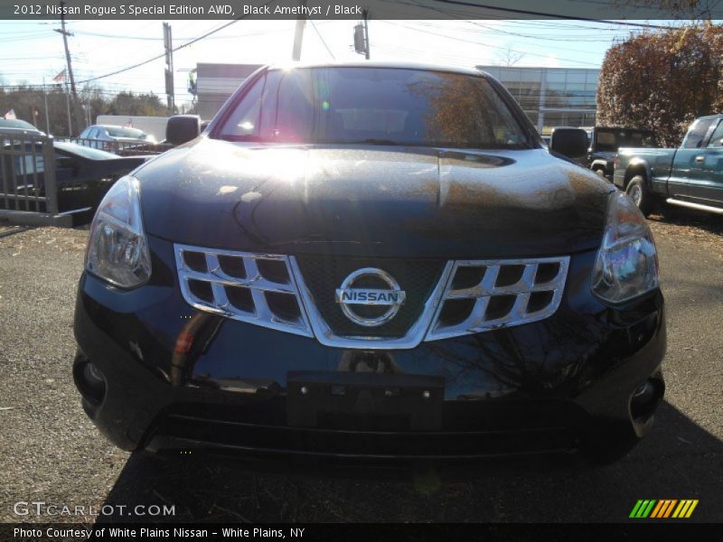 Black Amethyst / Black 2012 Nissan Rogue S Special Edition AWD