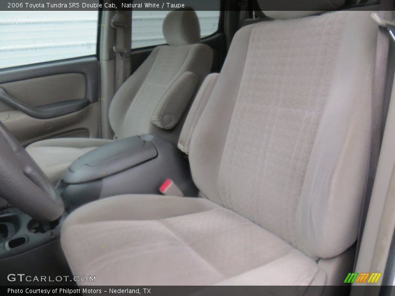 Natural White / Taupe 2006 Toyota Tundra SR5 Double Cab