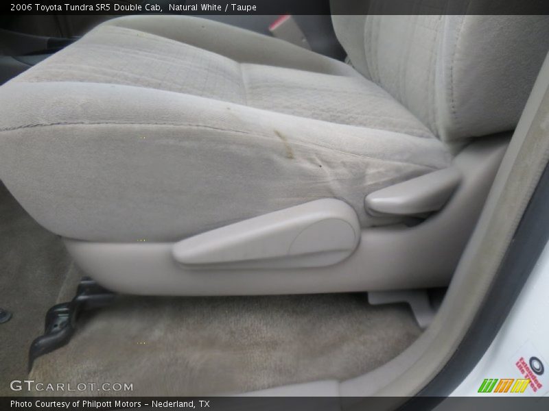 Natural White / Taupe 2006 Toyota Tundra SR5 Double Cab