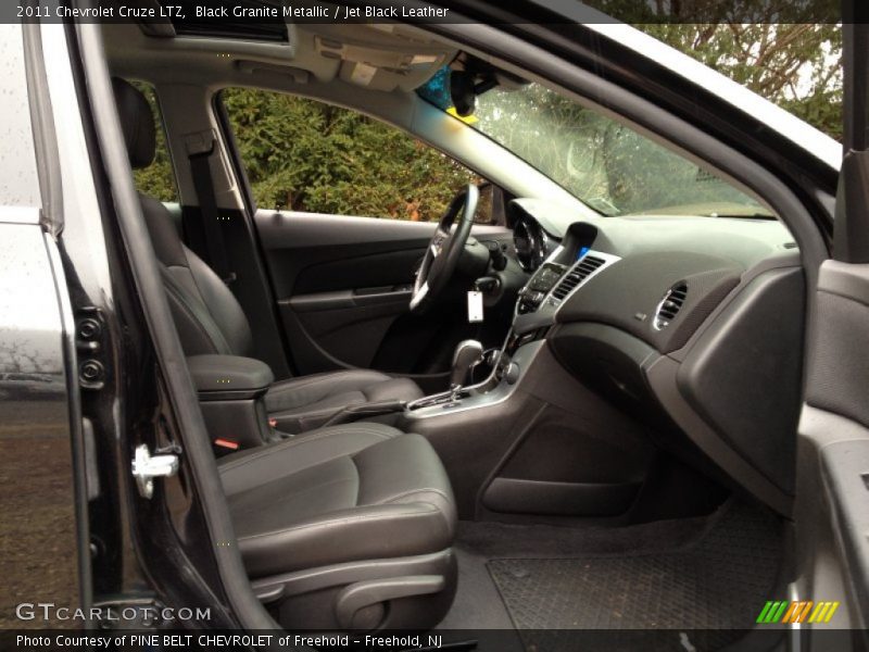 Black Granite Metallic / Jet Black Leather 2011 Chevrolet Cruze LTZ