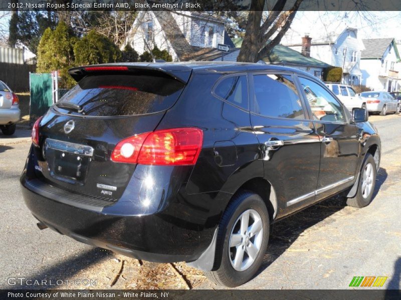 Black Amethyst / Black 2012 Nissan Rogue S Special Edition AWD